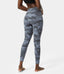 High Waisted Camo Waistband Pocket Leggings