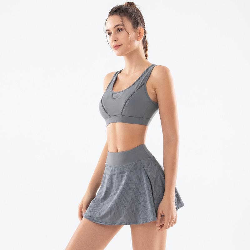 Fitness Hip Lifting Skirt Set