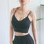 Double Straps Yoga Bra
