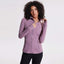 Elastic Zipper Running Long Sleeve Yoga Jacket