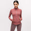 Elastic Zipper Running Long Sleeve Yoga Jacket