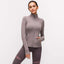 Elastic Zipper Running Long Sleeve Yoga Jacket