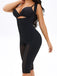 High Waist Buckle Zipper Long Belly Hip Pants