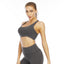 Breathable Non traced Super gathered Sports Suit