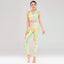 A Hollow Yoga Suit with A Long Trouser Vest
