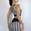 Color Matching Jacquard Quick Drying Yoga Suit