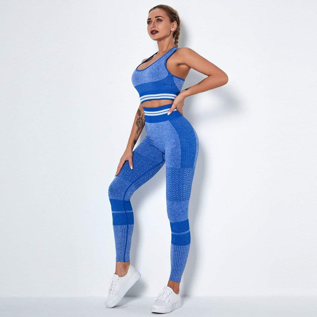 Knitted Seamless Hip Lifting Professional Fitness Suit
