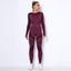 High Waisted Hollow Training Sports Suit