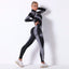 Knitted Long Sleeve Yoga Suit