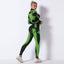 Knitted Long Sleeve Yoga Suit