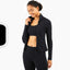 Casual Pure Colour Trendy Yoga Jacket