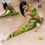 Printed Sexy Shockproof Yoga Suit