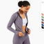 Casual Pure Colour Trendy Yoga Jacket