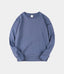 Round Neck Solid Color Sweatshirt