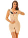 Women Slimming Underwear Plus Size Zipper Body Shaper