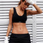 Breathable Rimless Cross Back Sports Bra