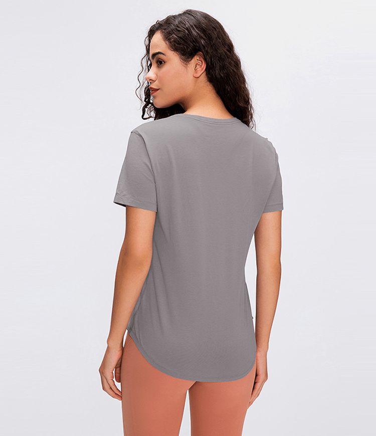 Everyday Round Neck Short Sleeve Top