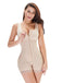 One piece Front Zipper Tuck Bodysuit