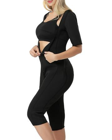 Slimming bodysuit sleeves