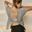 Modal Fitness Yoga Top Shirt