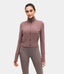 Zipper Long Sleeve Sports Top