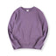 Round Neck Solid Color Sweatshirt