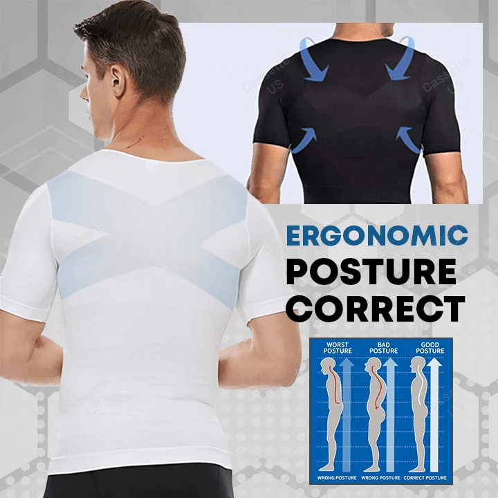Summer Limited Time Men Shaper Cooling shirt