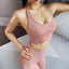 Breathable High impact Gym Bra Light purple