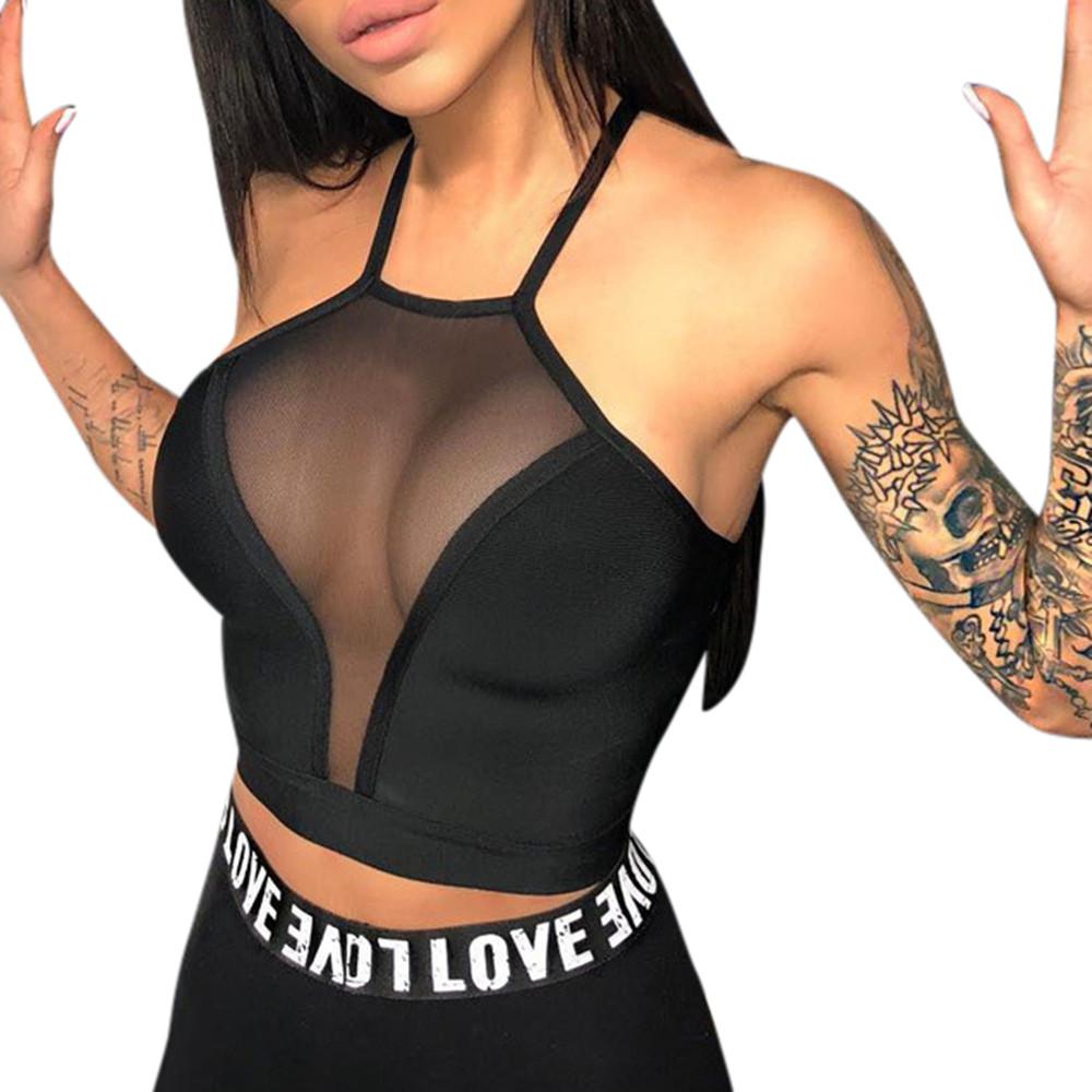 Casual Top Sports Bra Tight