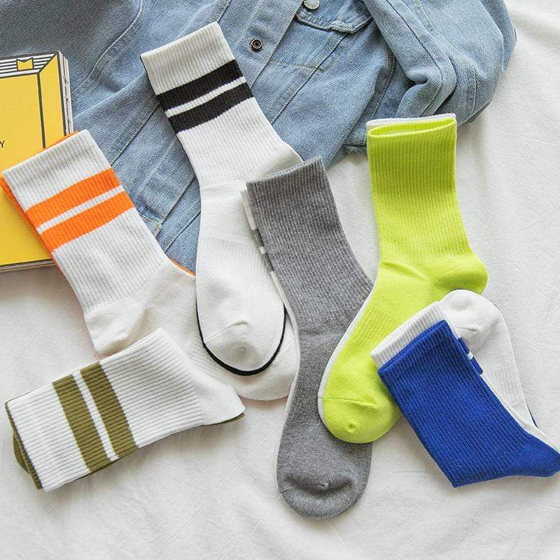 Left Right Asymmetric Neutral Leisure Sports Skateboard Socks