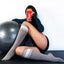 Solid Color Tight Elastic Socks