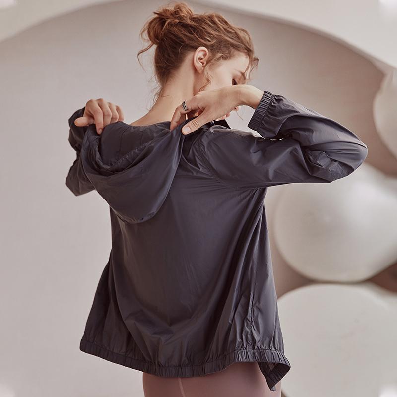Trendy Pure Colour Fitness Jacket