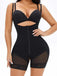 Hip Tight fitting Breasted Zipper Body Shaper