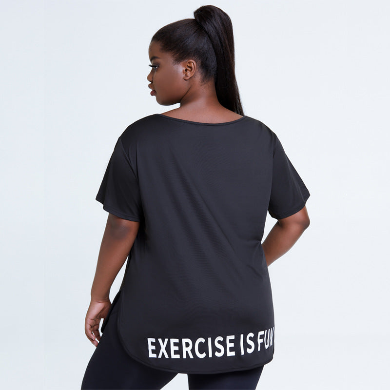 Lulu Loose Fit Quick Drying Large Sports shirt