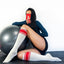 Solid Color Tight Elastic Socks