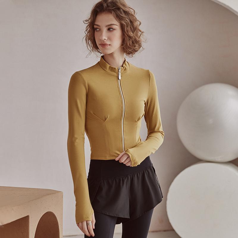 Fitness Pure Colour Yoga Jacket