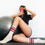 Elastic Cotton College Style Socks