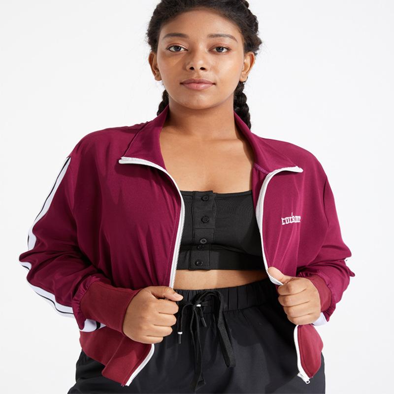 Large Size Fitness Suit Running Yoga Long sleeved Top