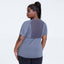 Large Sports Short Sleeve shirt Women Mesh Fitness Suit Top
