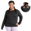 Large Size Yoga Suit Long-sleeved T-shirt