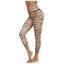 Leopard Print Cross Leggings