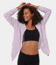 Zip Front Hooded Sports Top